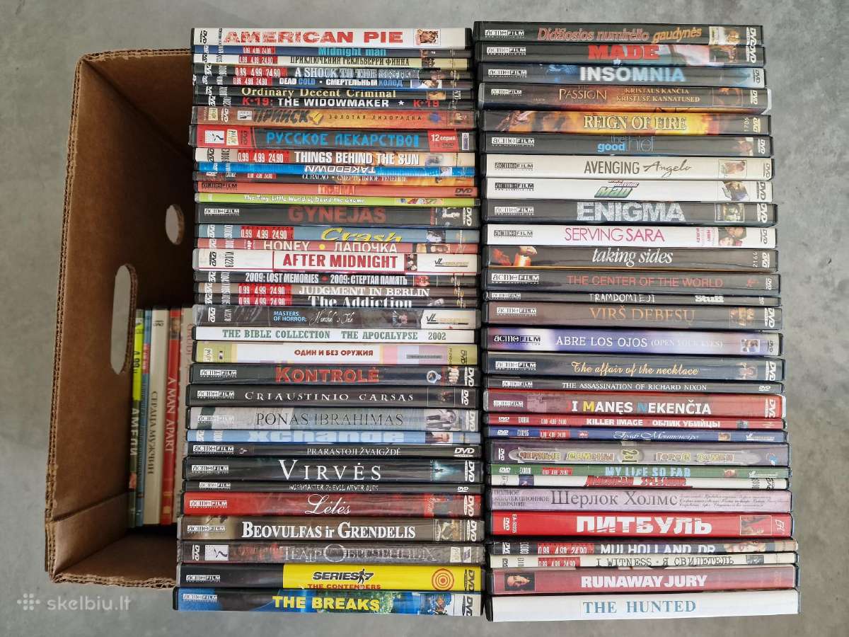 Premium Dvd Filmų Kolekcija – 142 Originalūs - nuotraukos Nr. 7