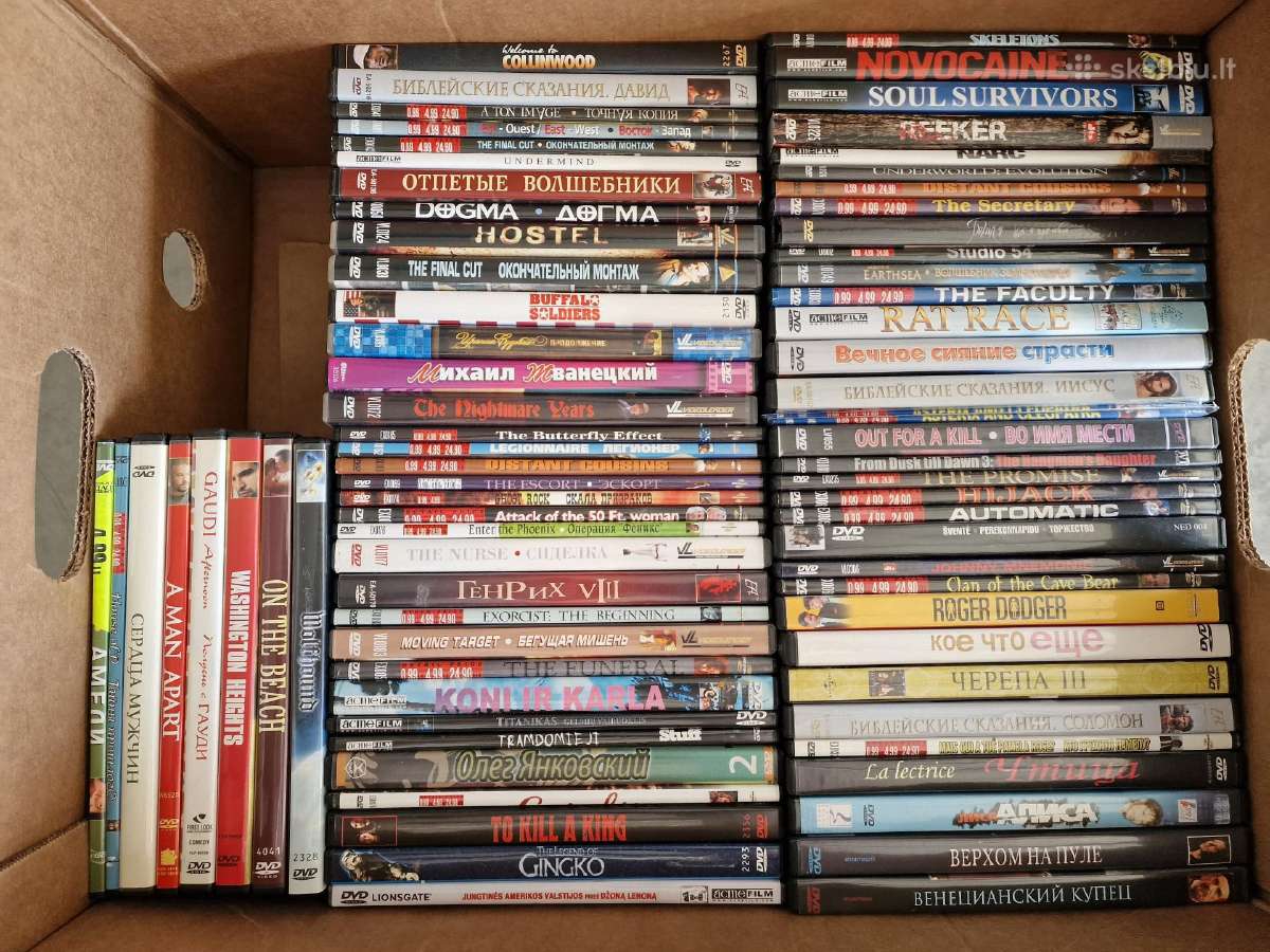 Premium Dvd Filmų Kolekcija – 142 Originalūs