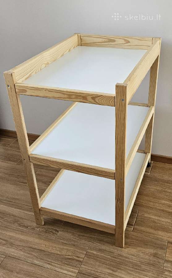 Kūdikio lovytė ir vystymo stalas - nuotraukos Nr. 7