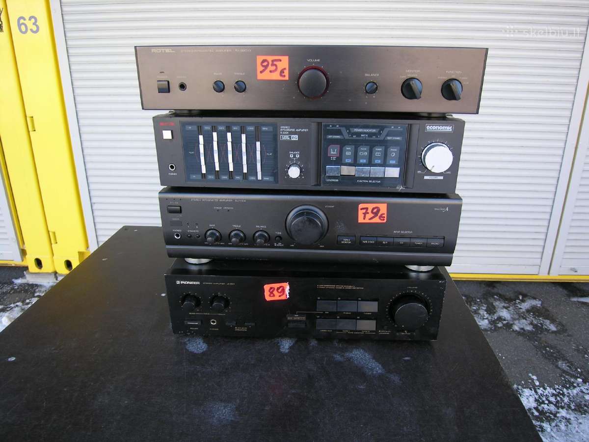 Stiprintuvai,yamaha,JVC,technics pioneer,denon,ken - nuotraukos Nr. 29