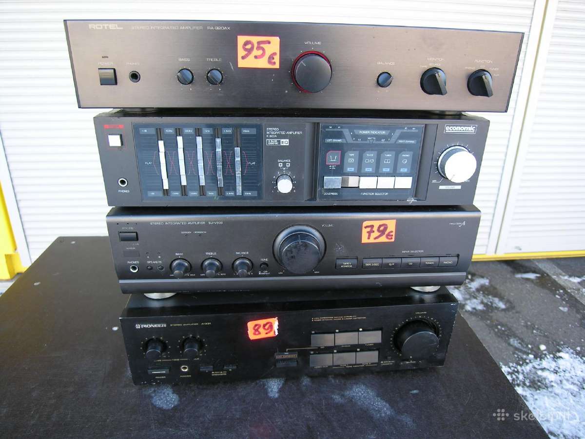 Stiprintuvai,yamaha,JVC,technics pioneer,denon,ken - nuotraukos Nr. 31
