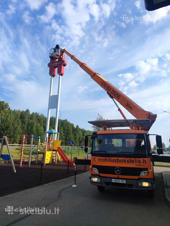 30 m. autobokštelio, bokštelio, keltuvo nuoma - nuotraukos Nr. 6