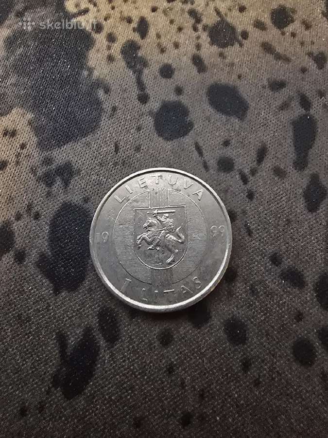 Lietuva 1 litas, 1999 Baltijos kelias - nuotraukos Nr. 2