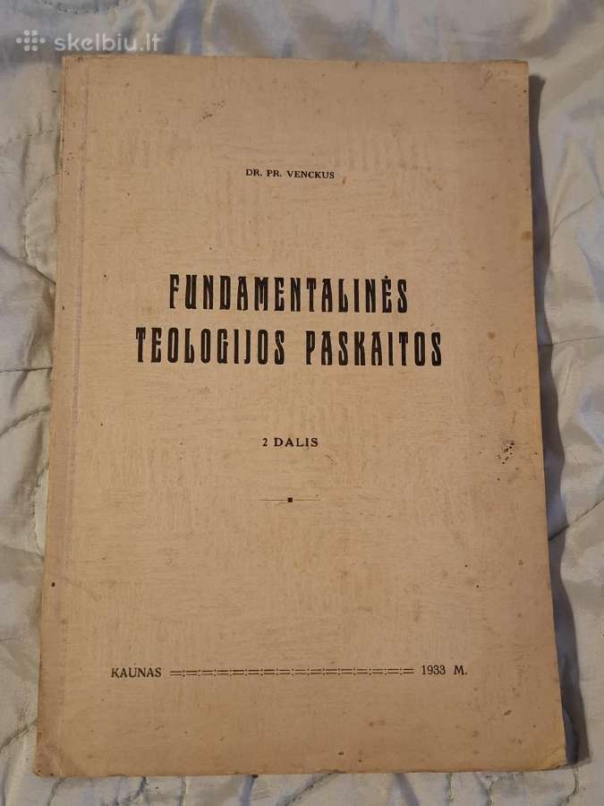 Fundamentalinės teologijos paskaitos