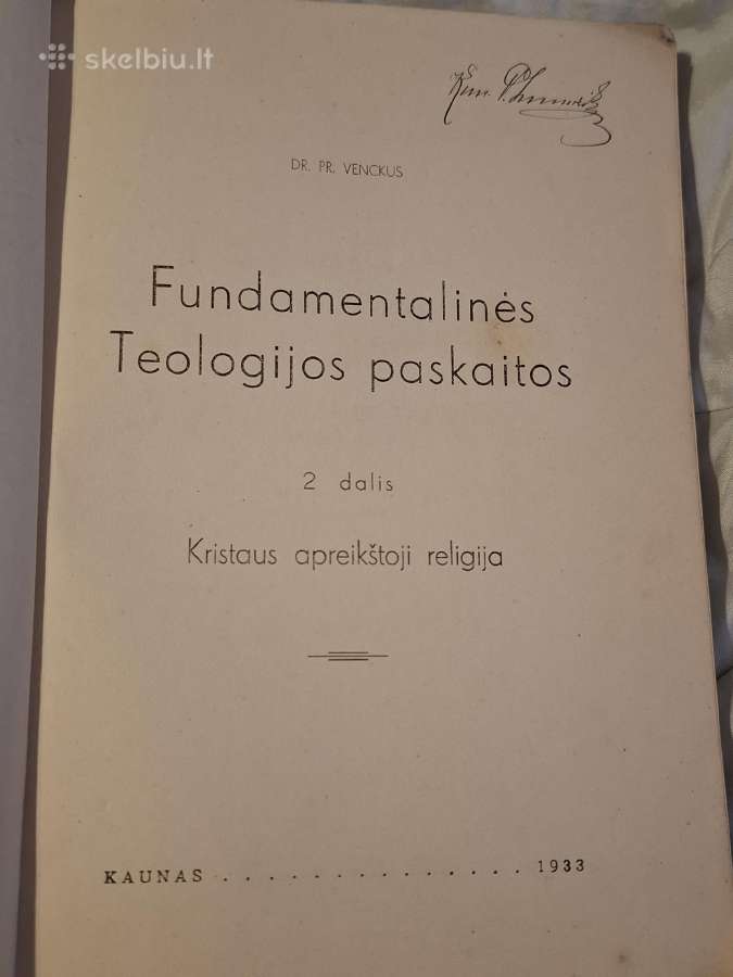 Fundamentalinės teologijos paskaitos - nuotraukos Nr. 2
