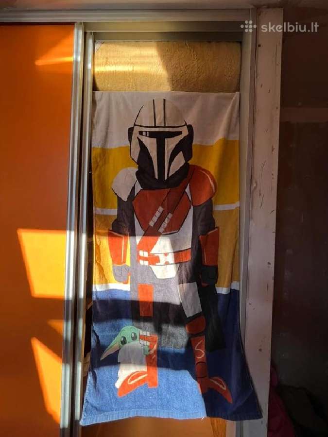 Star Wars pliažo rankšluostis vaikams.