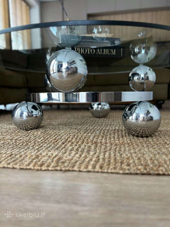 Spage Age Modern 1960s round Coffee table - nuotraukos Nr. 7