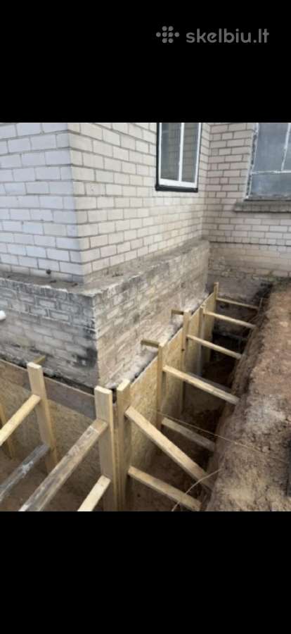 Rąstų keitimas,pamatų remontas,renovacija - nuotraukos Nr. 4