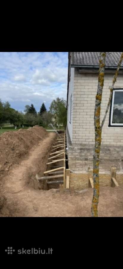 Rąstų keitimas,pamatų remontas,renovacija - nuotraukos Nr. 6