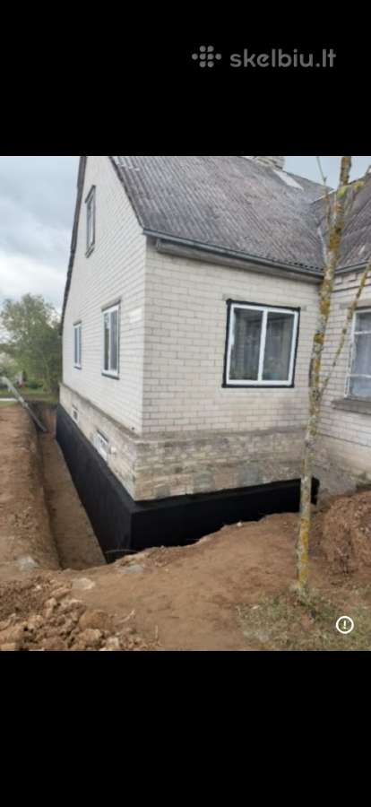 Rąstų keitimas,pamatų remontas,renovacija - nuotraukos Nr. 7
