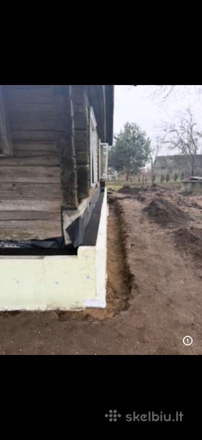 Rąstų keitimas,pamatų remontas,renovacija - nuotraukos Nr. 8