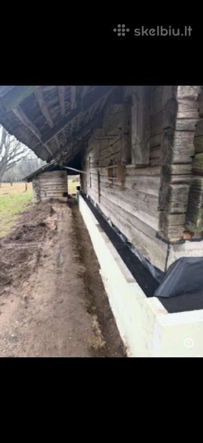 Rąstų keitimas,pamatų remontas,renovacija - nuotraukos Nr. 9