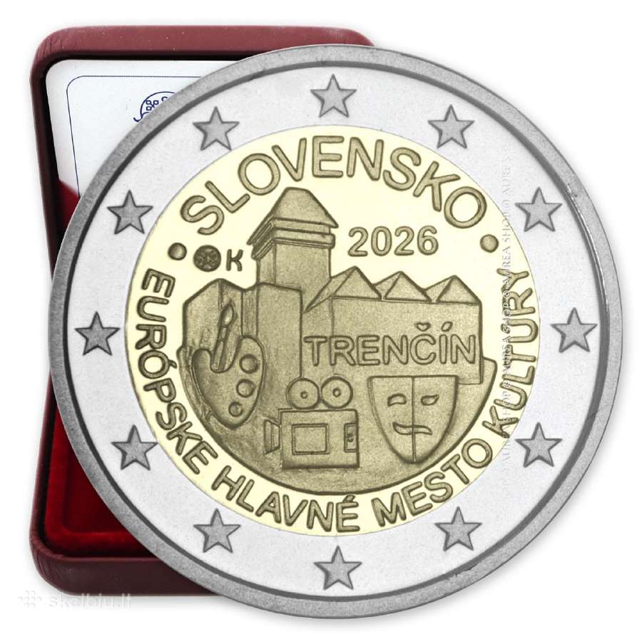 2026 Slovakijos 2€ monetos! - nuotraukos Nr. 4