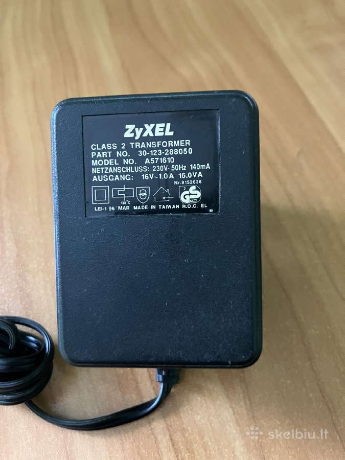 Maitinimo blokas Zyxel