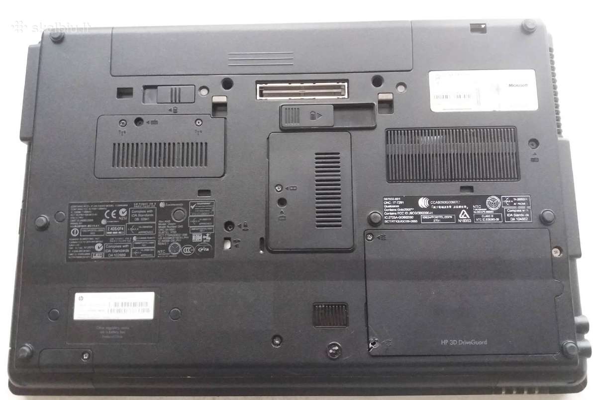 Hp Probook 6540b - nuotraukos Nr. 16