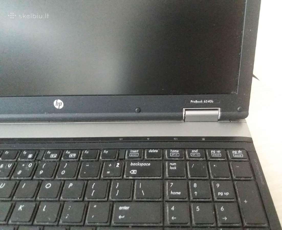 Hp Probook 6540b - nuotraukos Nr. 18