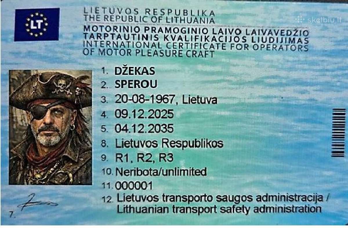 Laivavedžių kursai MB Kateriai
