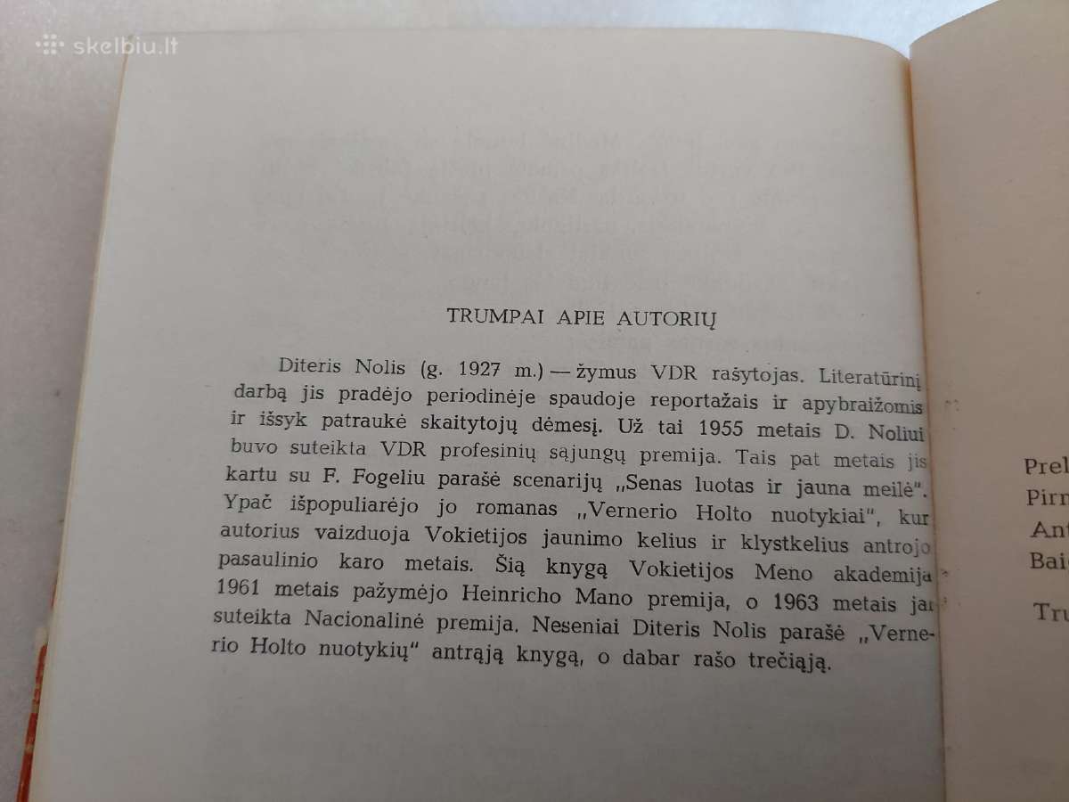 Vernerio Holto nuotykiai - nuotraukos Nr. 3