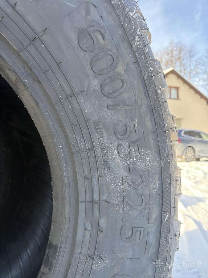 600/55/r22,5 Gri naujos padangos - nuotraukos Nr. 6