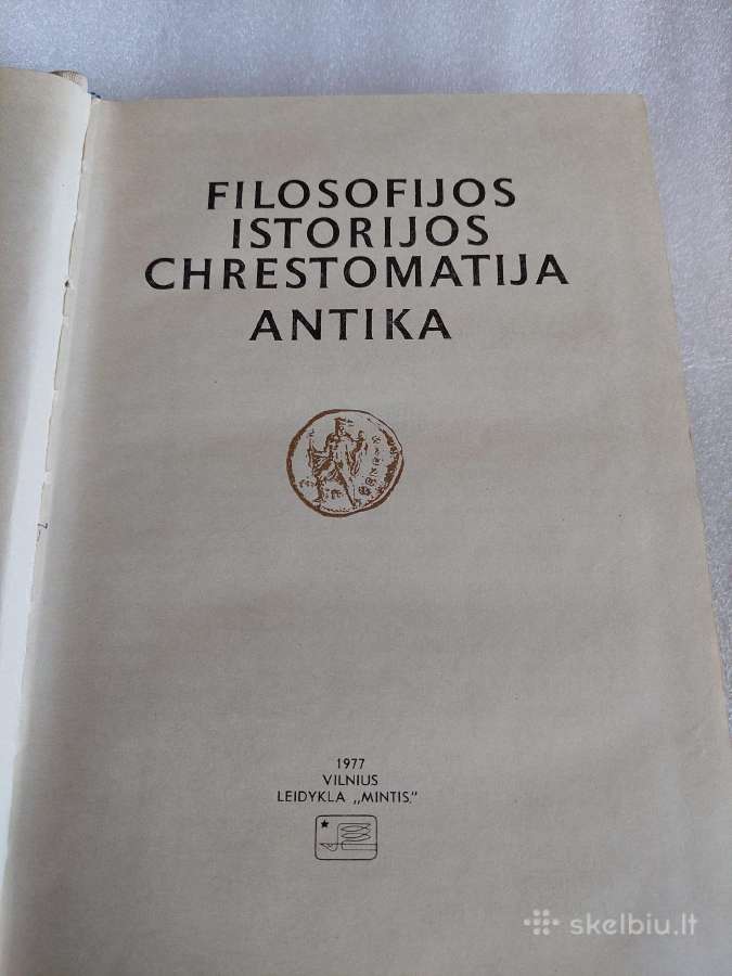 Filosofijos istorijos chrestomatija. Antika - nuotraukos Nr. 2