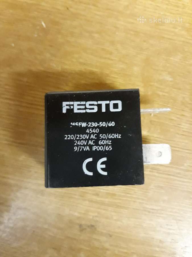 Solenoidinio vožtuvo ritė Festo Msfw -230-50/60