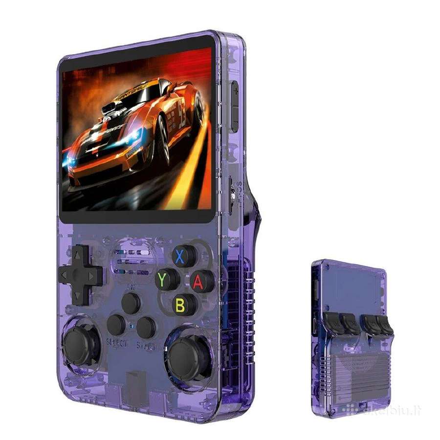 Retro žaidimų konsolė R36s 64gb 128gb paruošta - nuotraukos Nr. 2