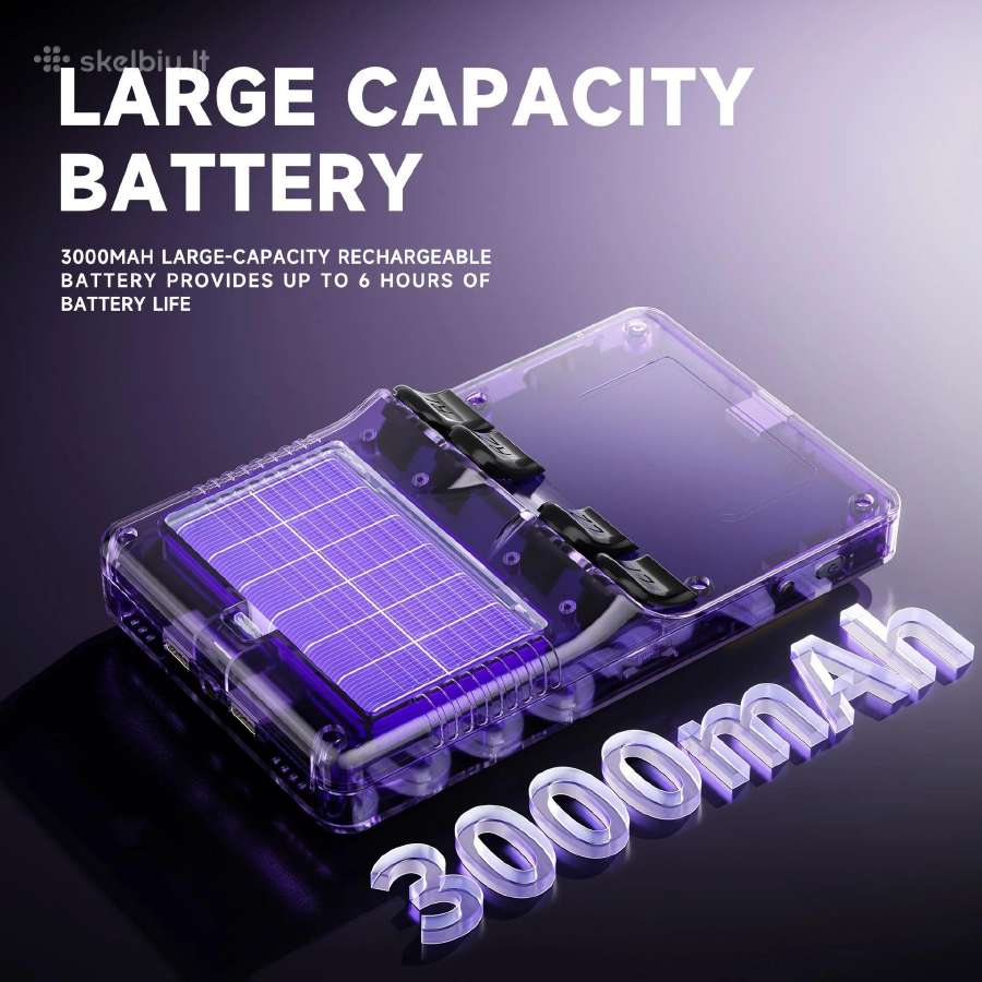 Retro žaidimų konsolė R36s 64gb 128gb paruošta - nuotraukos Nr. 4