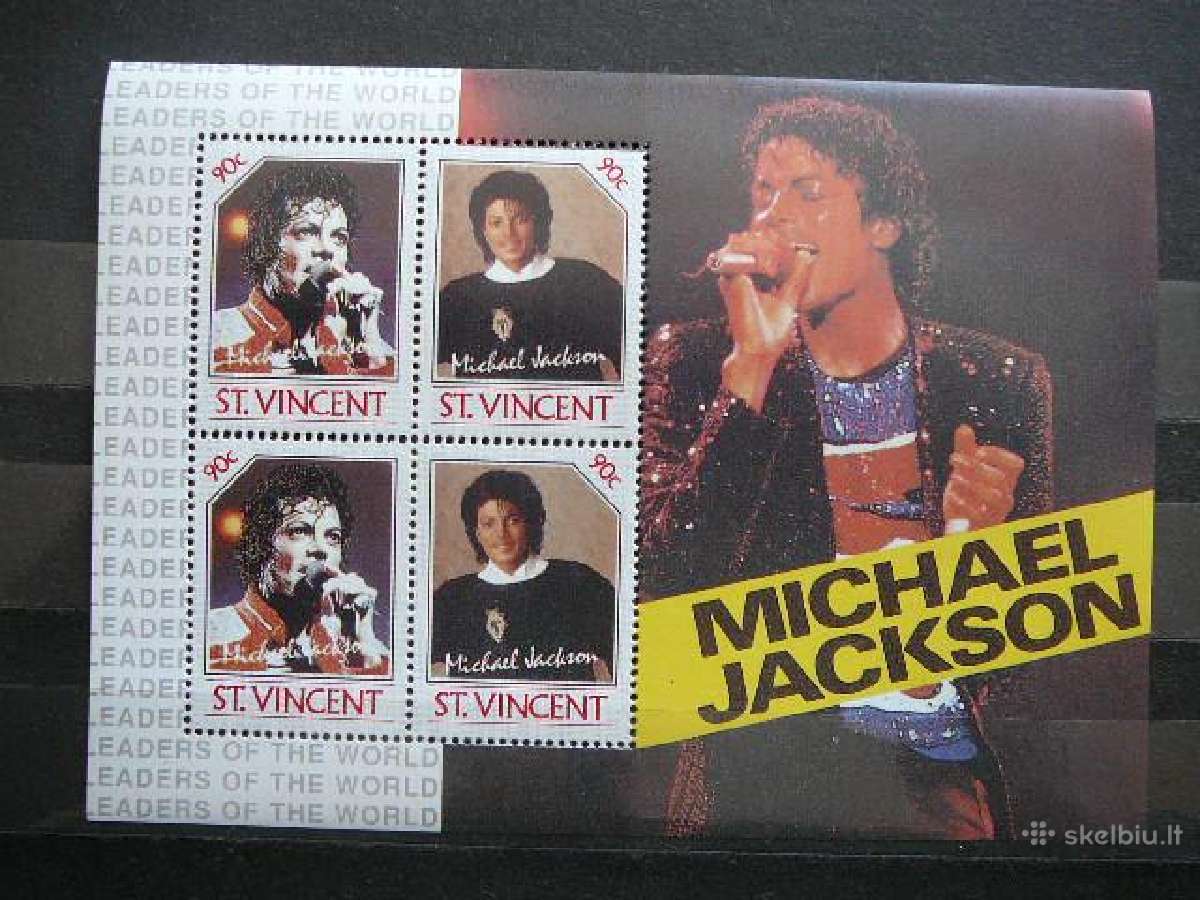 M. Jackson Muzika St. Vincent 1985 svarus svt881