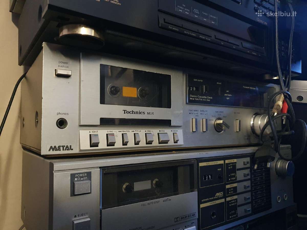 Kasetinė deka Technics M14
