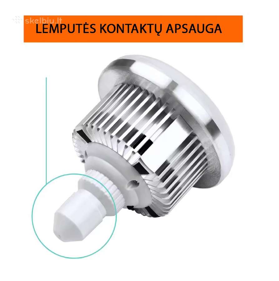 85w LED reguliuojama lemputė (3000k–6000k) - nuotraukos Nr. 4