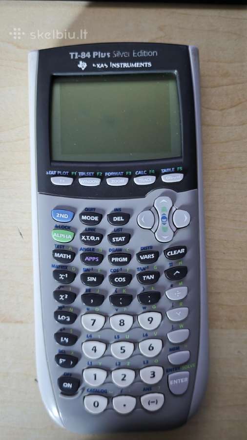 Texas Instruments Ti-84 Plus Silver Edition