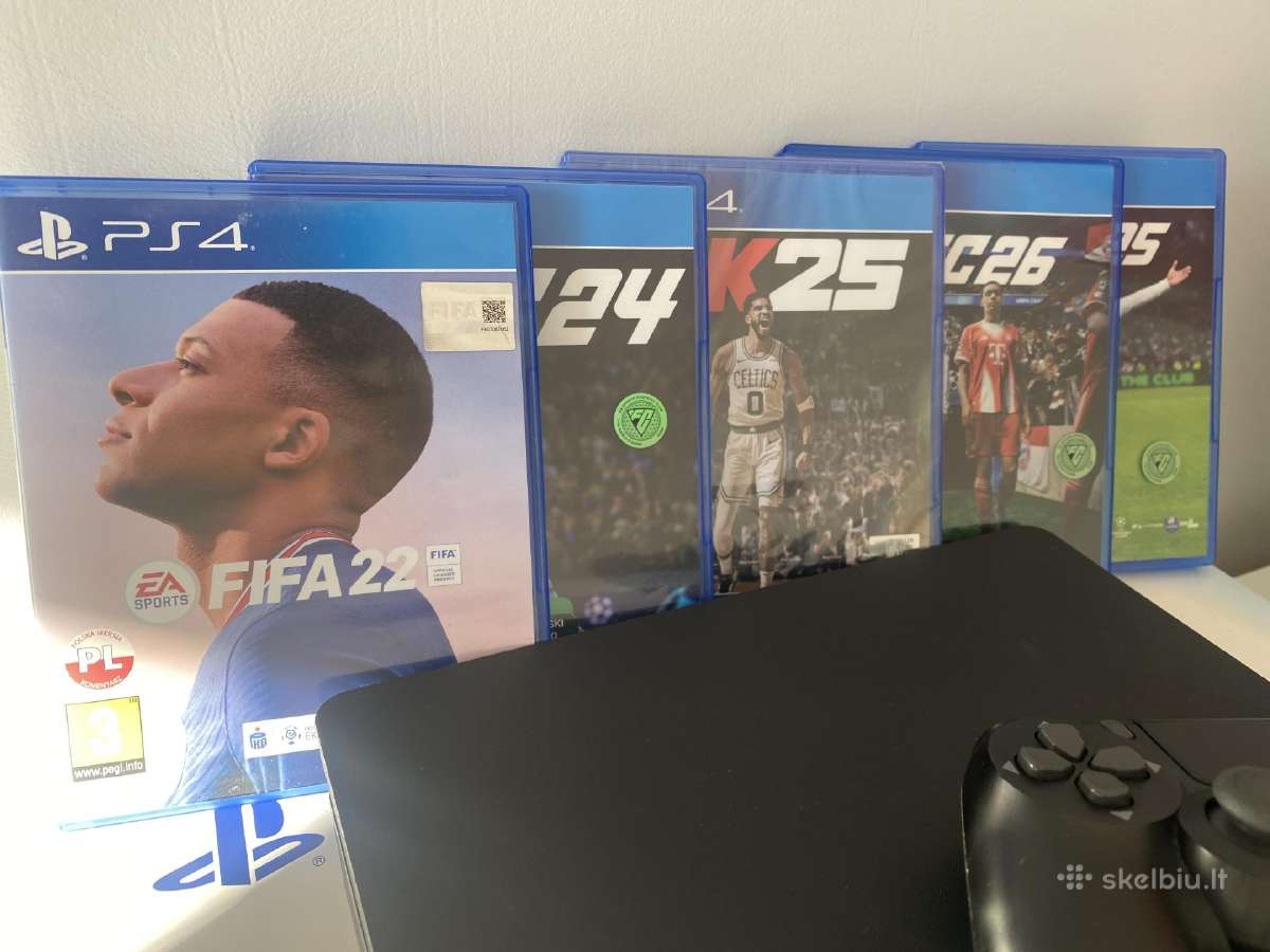 Playstation 4 su žaidimais - nuotraukos Nr. 3