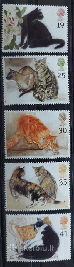 Jungtinė Karalystė 1995 kates, švarus, Michel 1544
