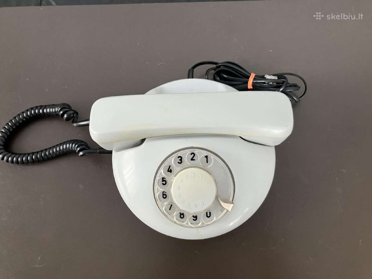 Vintažinis stacionarus telefonas Tesla