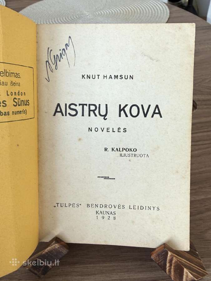 Aistrų kova 1928 m. - nuotraukos Nr. 2