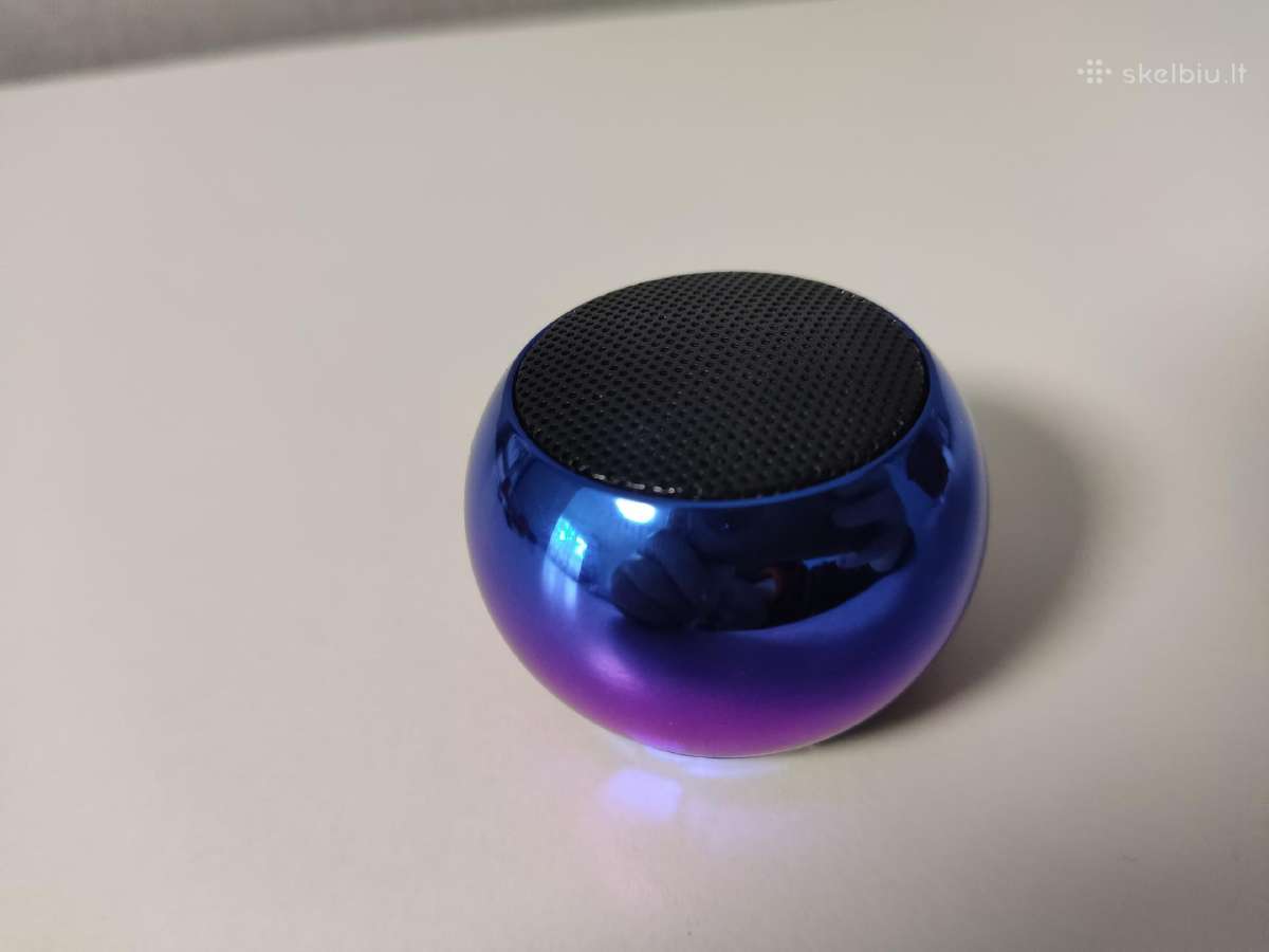 Kompaktiška bluetooth garso kolonėlė - nuotraukos Nr. 4