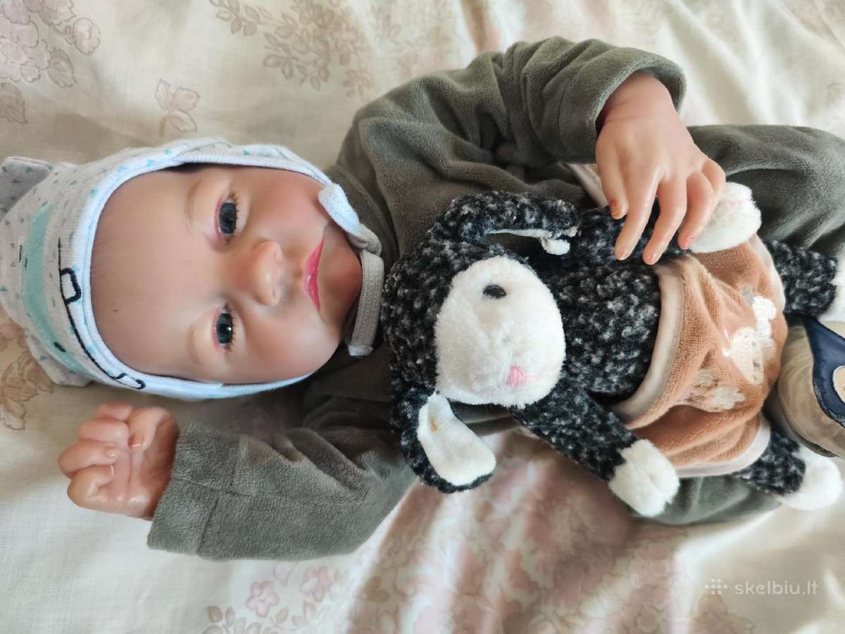 Reborn didelė tikroviška zavingomis akimis - nuotraukos Nr. 14