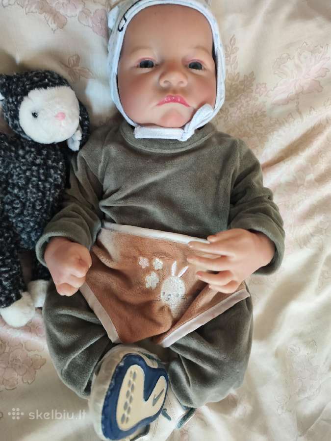 Reborn didelė tikroviška zavingomis akimis - nuotraukos Nr. 3