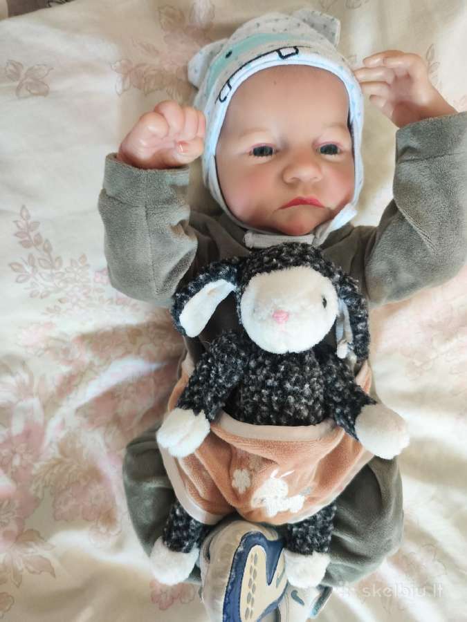Reborn didelė tikroviška zavingomis akimis - nuotraukos Nr. 15