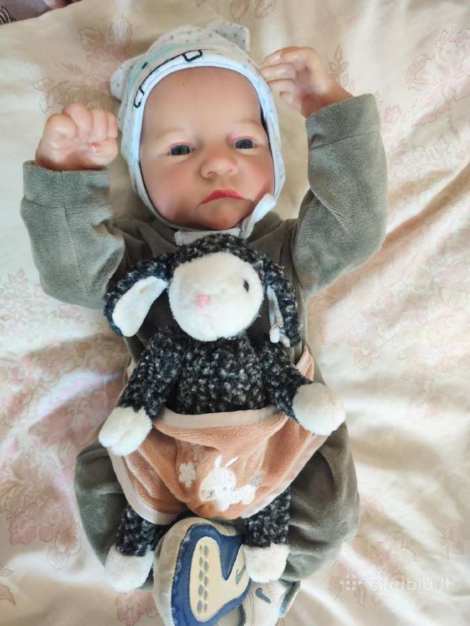 Reborn didelė tikroviška zavingomis akimis - nuotraukos Nr. 19