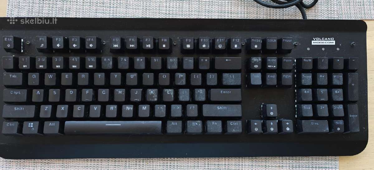 Modecom Volcano Gamer mechaninė klaviatūra - nuotraukos Nr. 4