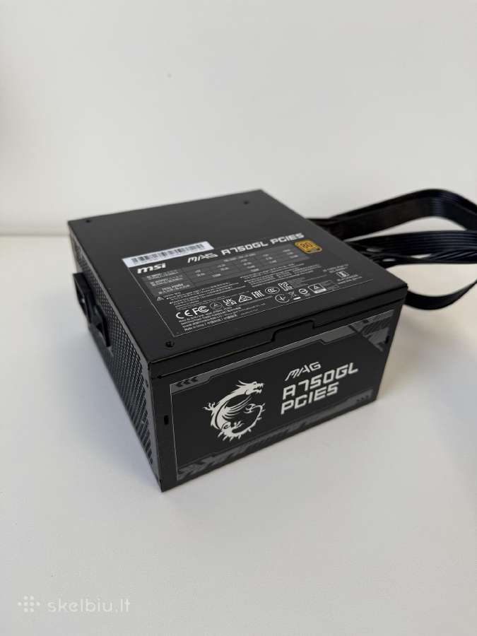 Msi Mag A750gl Maitinimo blokas