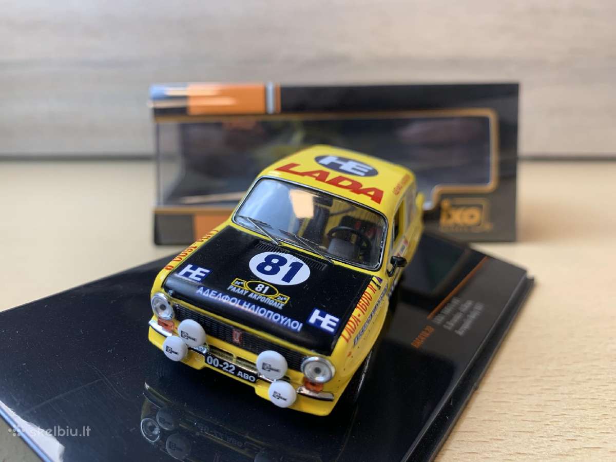 Lada 1600 R No.81 S.brundza/a.brum 1977-1:43 IXO - nuotraukos Nr. 2