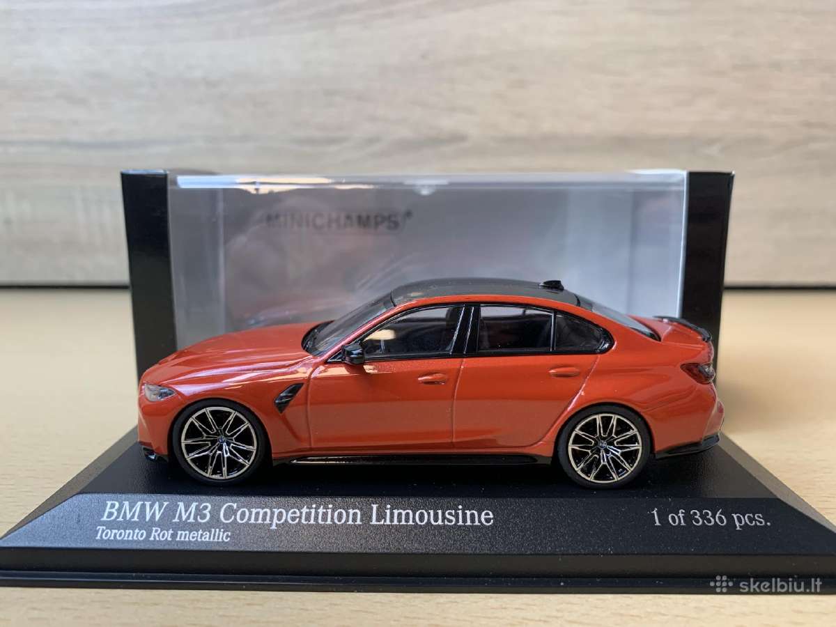 Bmw M3, 2020 - 1:43 Minichamps
