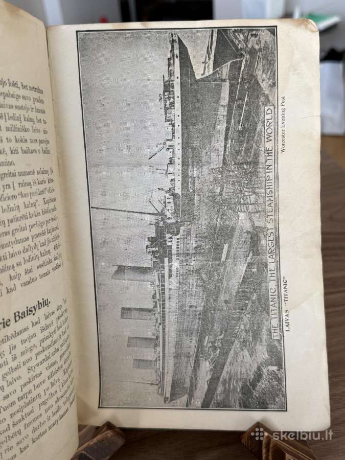 Katastrofa ,titanic. 1912 m. - nuotraukos Nr. 4