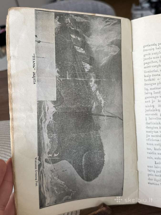 Katastrofa ,titanic. 1912 m. - nuotraukos Nr. 5