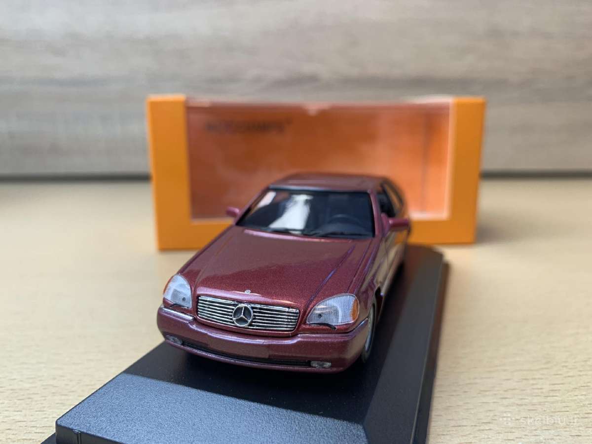 Mercedes-benz 600 Sec Coupe, 1992 1:43 Maxichamps - nuotraukos Nr. 2