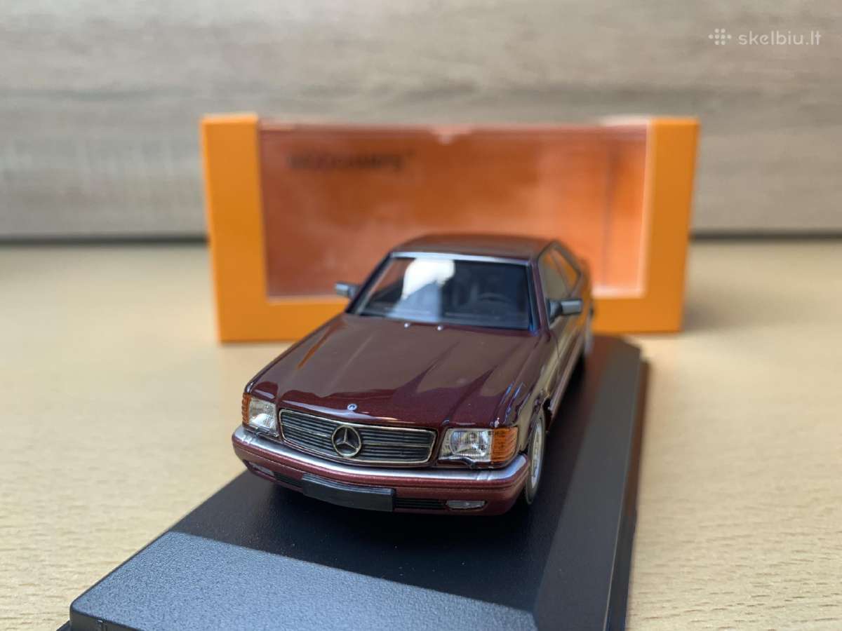 Mercedes-benz 560 Sec (C126), 1980 1:43 Maxichamps - nuotraukos Nr. 2
