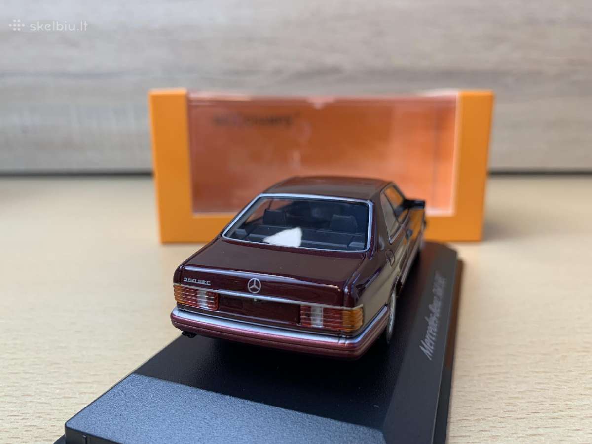 Mercedes-benz 560 Sec (C126), 1980 1:43 Maxichamps - nuotraukos Nr. 3