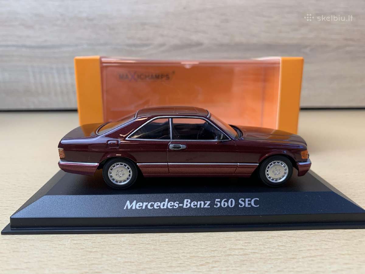Mercedes-benz 560 Sec (C126), 1980 1:43 Maxichamps